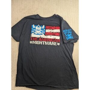 NJPW Cody Rhodes American Nightmare Bullet Club T-Shirt (Mens 2XL) WWE AEW
